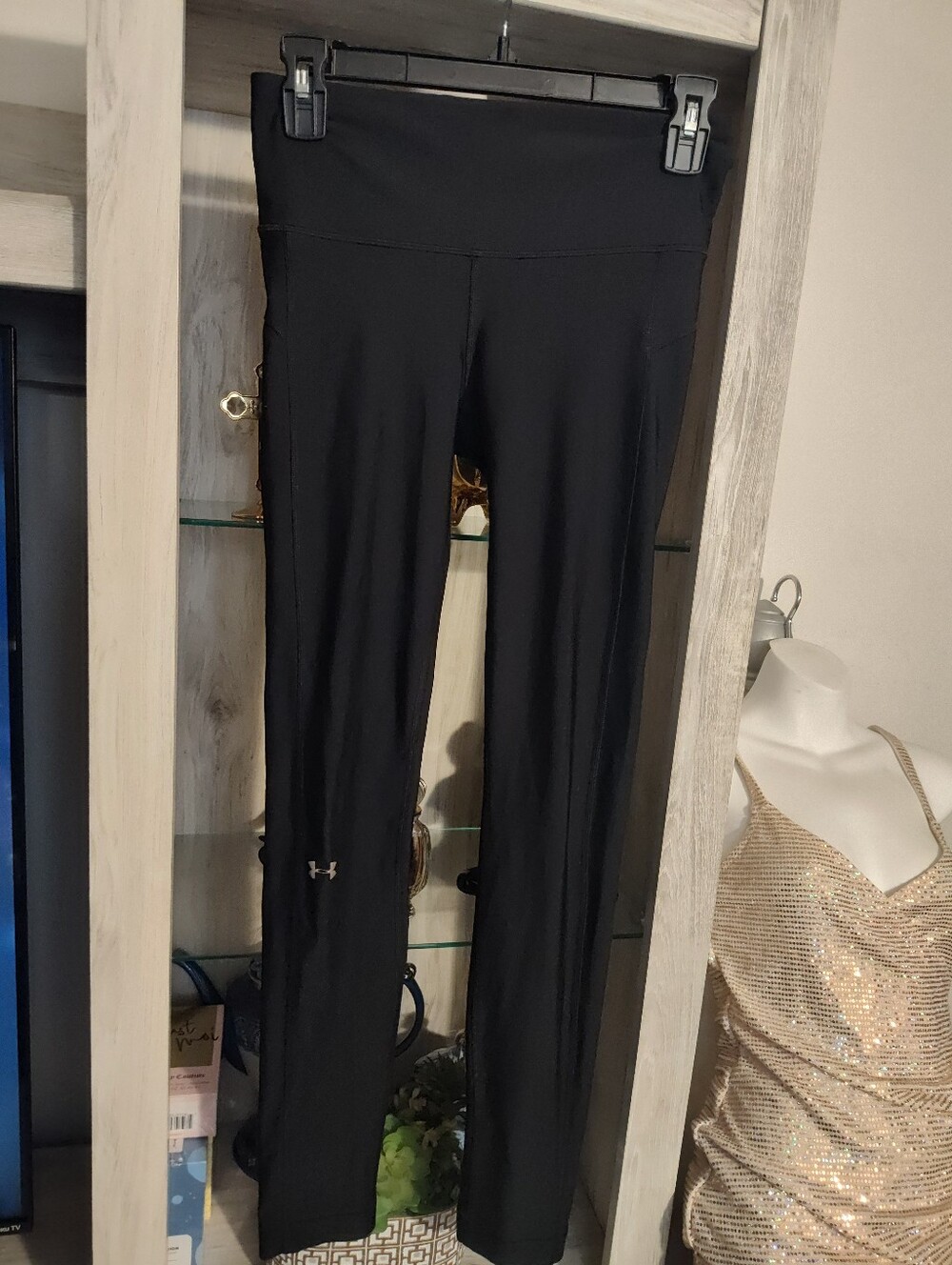 Under Armour Black High-Waist Training Leggings SZ SM/P/CH